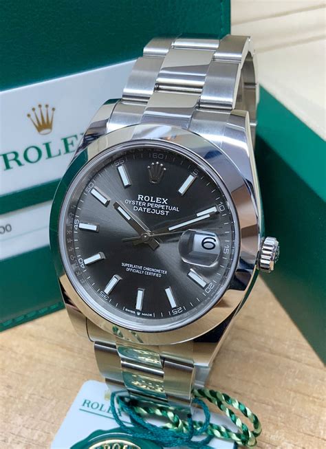 rolex dark rhodium vs slate|dj41 126300 vs rhodium.